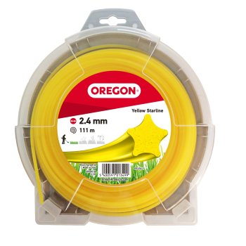 Oregon 69-454-Y Freischneidefaden Yellow Starline 2,4mm 111m