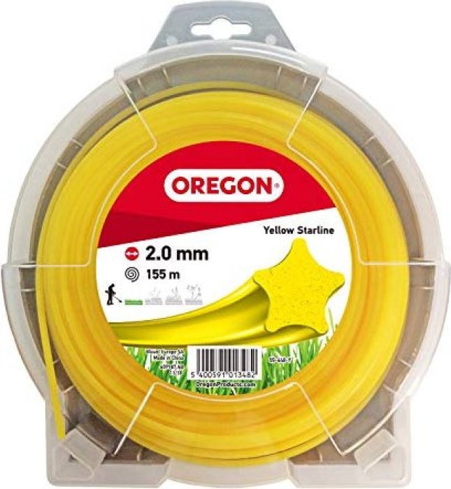 Oregon 69-448-Y Freischneidefaden Yellow Starline 2,0mm x 155m