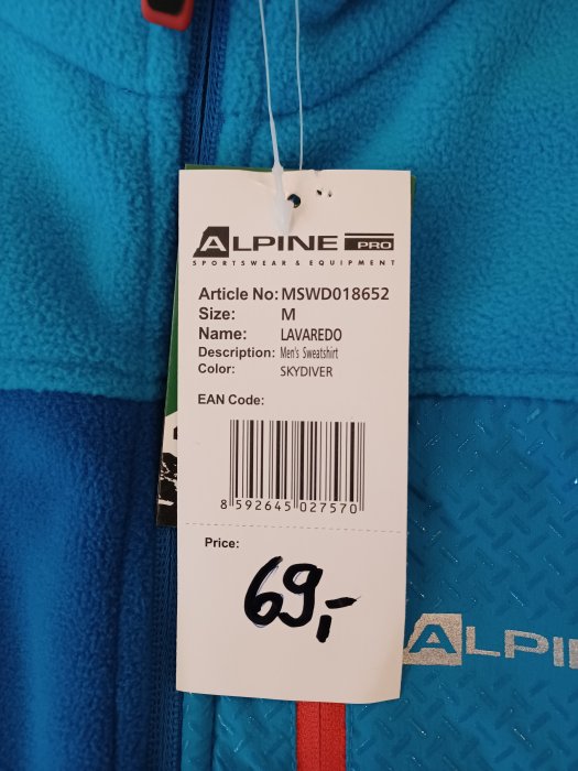 Alpine Pro - LAVAREDO  Herren-Outdoorjacke