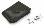 LOGSAFE - Abdeckplane 3 x 1,3m inkl. 8 Krallen, VA-Federspanner